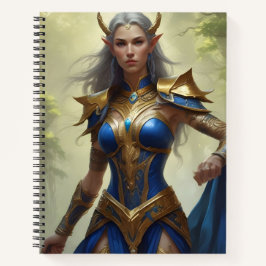 Guerrera de Azul y Oro ノートブック