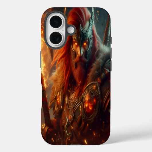 "Guerrero de Fuego | Protección Vikinga para iPhon Case-Mate iPhoneケース (裏面)