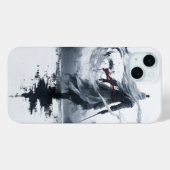 Guerrier en Action – Art Épique et Dynamique ⚔️🔥 Case-Mate iPhoneケース (裏面 (横))