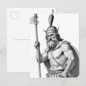 Guerrier viking.  ポストカード (正面/裏面)