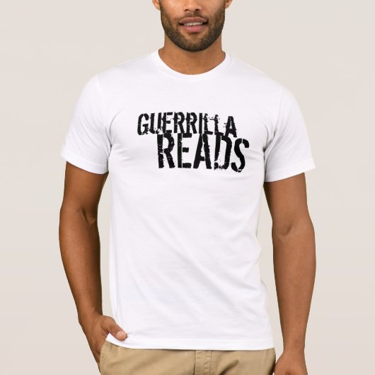 GuerrillaReads T Tシャツ (正面)