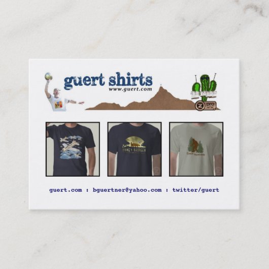 Guert Shirts名刺 名刺 (正面)
