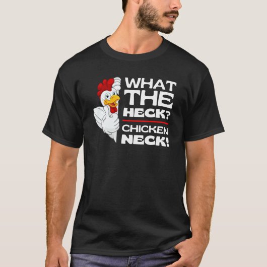 Guess Chicken Heck  Chicken Jokes Memes Chickens N Tシャツ (正面)