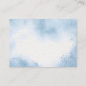 Guess How Many Baby Shower Game Balloon Eucalyptus エンクロージャーカード (裏面)