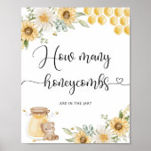 Guess how many honeycombs are in the jar poster ポスター (正面)