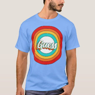 Guess Name Shirtヴィンテージ推測サークル Tシャツ