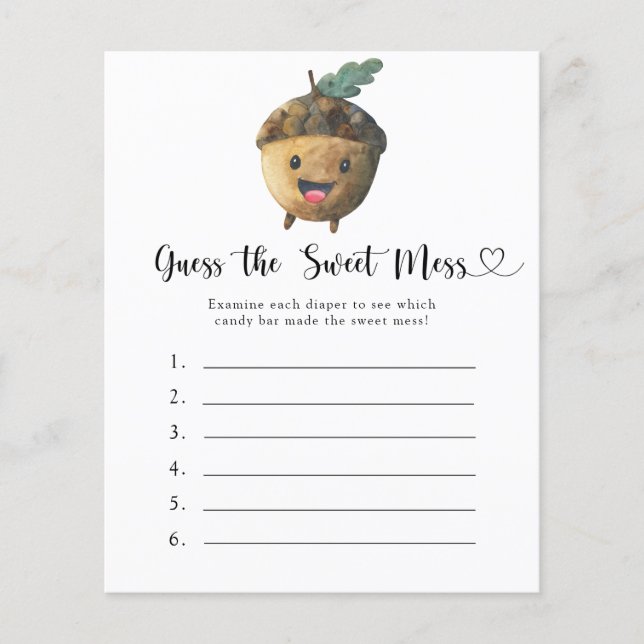 Guess the Sweet Mess game – かわいいドローン (正面)