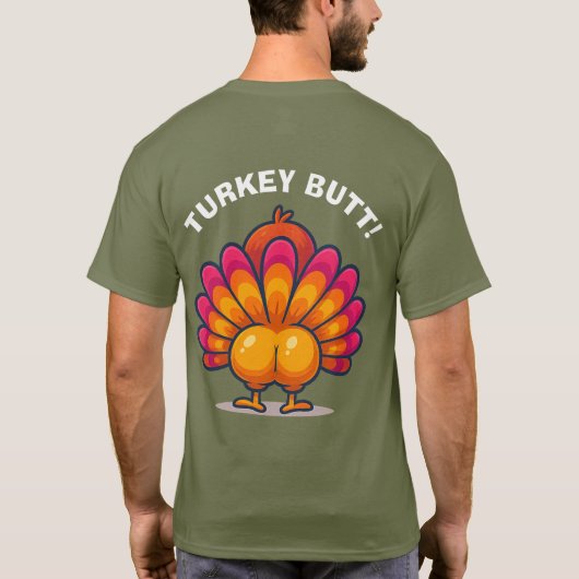 Guess What – トルコお尻 Tシャツ (裏面)