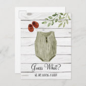 Guess What Bohoベビークロス|ベビー 案内ポストカード (正面/裏面)