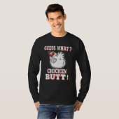 Guess What Chicken Butt Chicken s Guess What Chick Tシャツ (正面フル)