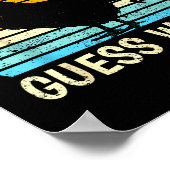 Guess What_ Chicken Butt! Farm Joke Funny Chickens ポスター (角)