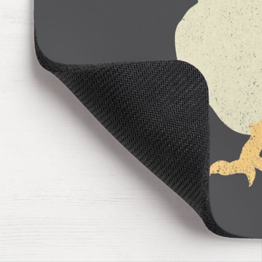 Guess What Chicken Butt Funny Happy マウスパッド (コーナー)