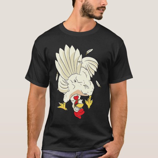 Guess What Chicken Butt Funny Women Men Silly 1 Tシャツ (正面)