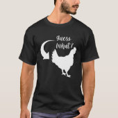 GUESS WHAT  Chicken D980 Tシャツ (正面)