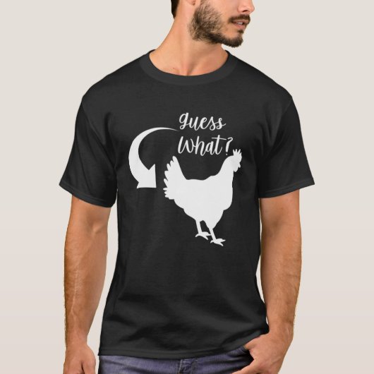 GUESS WHAT  Chicken D980 Tシャツ (正面)
