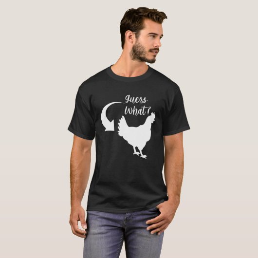 GUESS WHAT  Chicken D980 Tシャツ (正面フル)