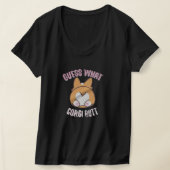 GUESS WHAT CORGIお尻 Tシャツ (レイダウン)
