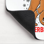 Guess What Gingerbread Butt Funny Xmas Gingerbread マウスパッド (コーナー)