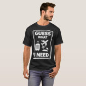 Guess What I Need Vacation Leave Travel Island Tシャツ (正面フル)