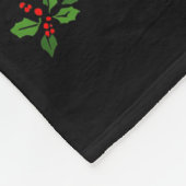 Guess What Reindeer Butt Funny Christmas  フリースブランケット (角)