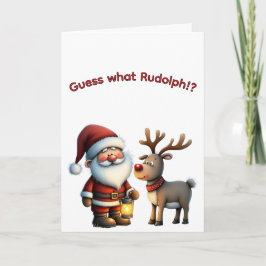 Guess What, Rudolph? カード