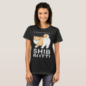 Guess What Shibお尻柴犬トークンSHIB Crypto Tシャツ (正面フル)