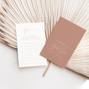 Guess Who Am I赤面ピンクブライダルシャワーゲーム