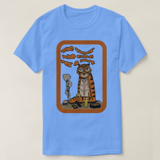 Guess WHO came for a Pint The Tiger Tシャツ (デザイン正面)