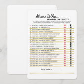 Guess Who- Mommy or Daddy Game メニュー (正面/裏面)