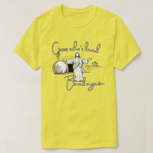 Guess Who's Back T-Shirt Tシャツ (デザイン正面)