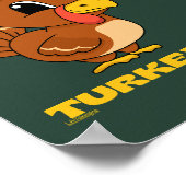 GUESS WHUT?TURKEYお尻感謝祭おもしろい ポスター (角)