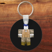 Guest1337 Guest 1337 Hero Lastguest Survivor Video キーホルダー (正面)