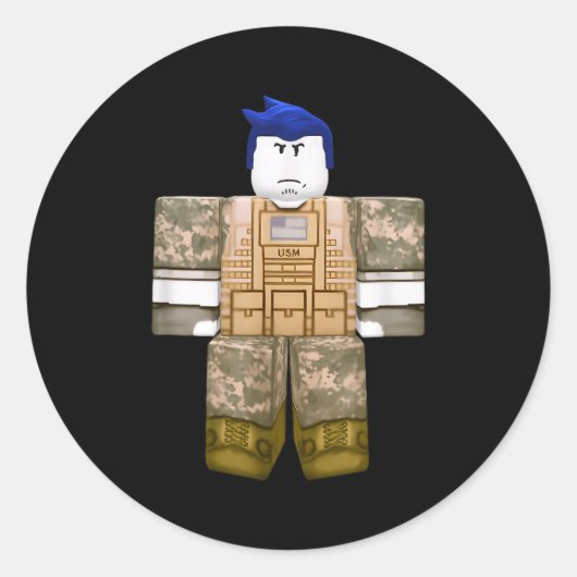 Guest1337 Guest 1337 Hero Lastguest Survivor Video ラウンドシール (正面)