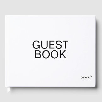 GUEST BOOKゲストブックバイジェネリックTM ゲストブック
