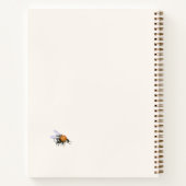 Guest book Baby Shower pink bow bride to bee ノートブック (裏面)