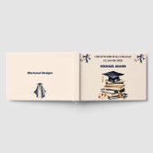 Guest Book-Custom Name & Class Year Keepsake ゲストブック (全面)