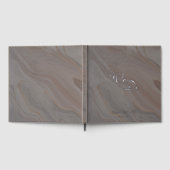 Guest Book for Wedding Elegant Black Theme ゲストブック (全面)