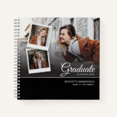 Guest Book Graduation 2025パーティーGrad Script Photo ノートブック (正面)