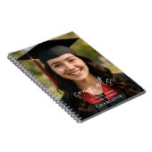 Guest book graduation party photo congrats ノートブック (右側)