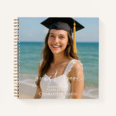 Guest book graduation photo script  ノートブック (正面)