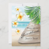 Guest Book Sign - 結婚's on theビーチ (裏面)