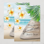 Guest Book Sign - 結婚's on theビーチ (正面/裏面)