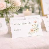 Guest Name Event Wildflower Garden プレイスカード