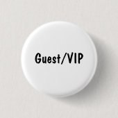 Guest/VIP 缶バッジ (正面)