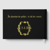 Guests of the Night | Gothic Guest Book ゲストブック (裏面)