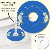 Guests Write Their Own Name  -  ワイングラスタグ