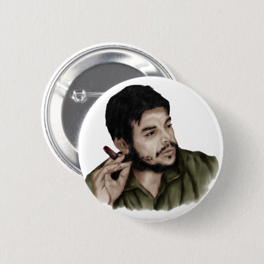 GUEVARA 缶バッジ (正面&裏面)