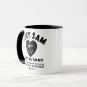Guey Sam Restaurant, Chinatown,シカゴ, IL マグカップ (正面左)