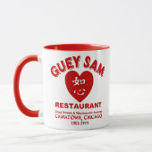 Guey Sam Restaurant, Chinatown，シカゴ， IL マグカップ (左)