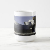 Guggenheim博物館のパノラマ マグカップ (中央)